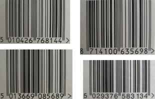 UPC Barcode Examples